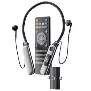 无线耳机自带声卡麦克风一体2025新款抖音直播唱K歌专用设备全套