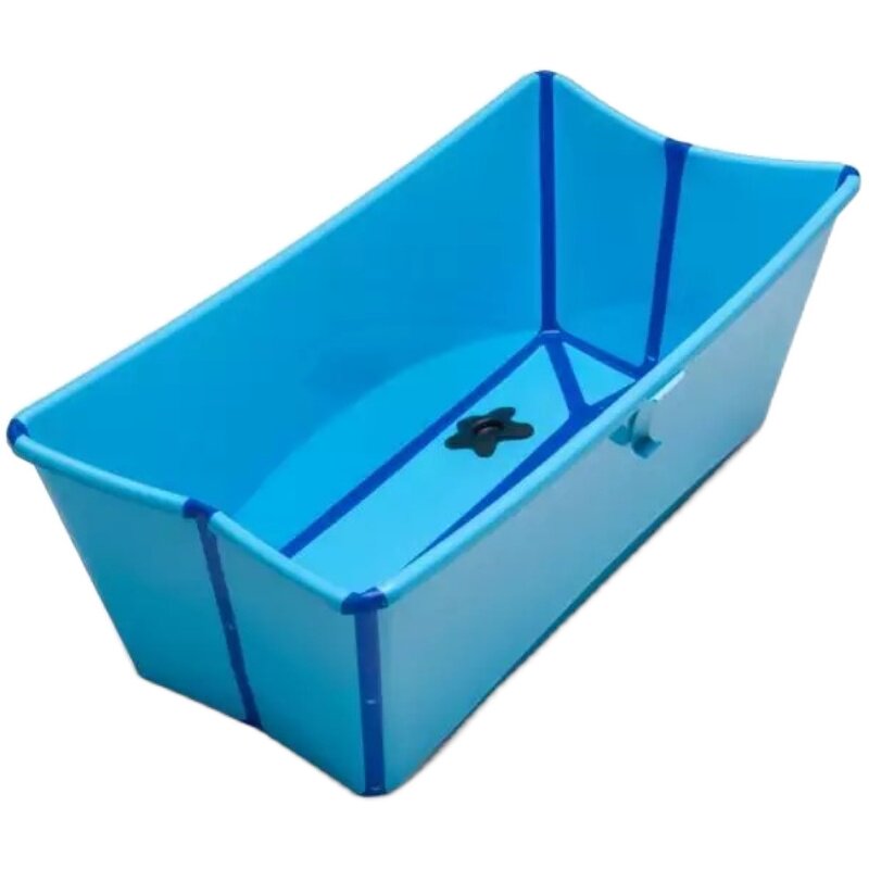 欧洲进口Stokke Flexi Bath折叠式浴盆婴儿浴盆洗澡盆新生儿浴架
