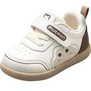 牧童婴儿步前鞋春秋男童软底学步宝宝鞋子地球合伙人可爱女童鞋子