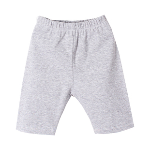 纯棉夏五分裤打底裤弹力大中高腰2-13岁女童女宝宝女孩裤子安全裤