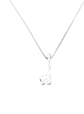 小张的故事可爱长颈鹿女森系项链