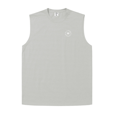 LUSHISI速干运动汗水显印花背心