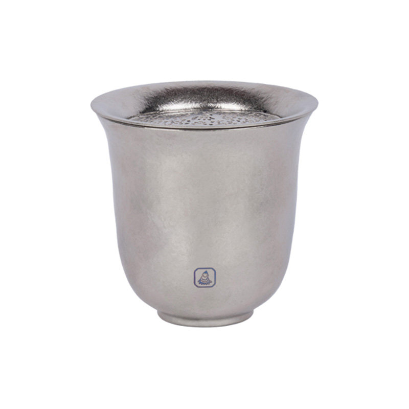 成事好物冯唐出品纯钛茶具套装花纹镂空茶漏太想你随行礼盒旅行装