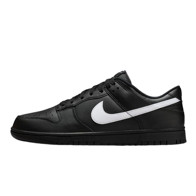 Nike耐克男鞋DUNK LOW RETRO黑色白勾运动休闲鞋滑板鞋IO7606-010