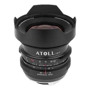 Lomography乐魔  Atoll 17mm f/2.8 环屿超广角艺术镜头 M卡口