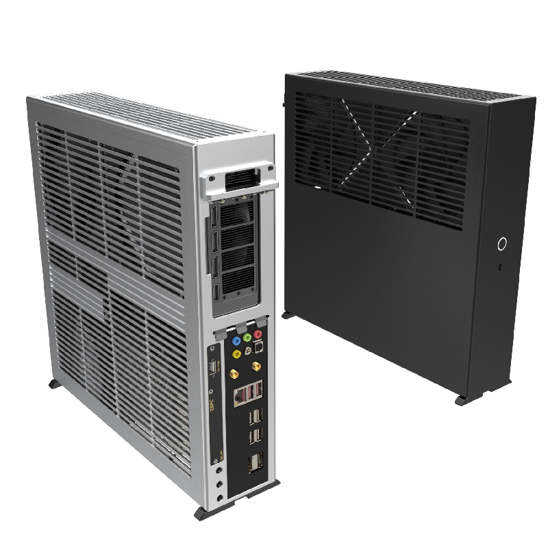 【ZSPC】ZS-LRTX V2.1平铺式全铝itx电脑机箱 8L体积