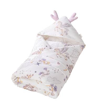 【桑蚕丝恒温】舒适柔软新生抱被