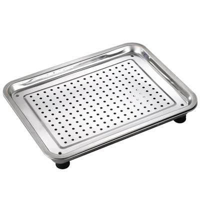 中式304不锈钢功夫茶具带排水