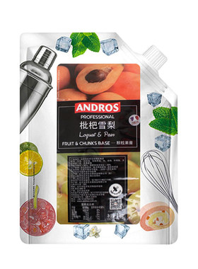 安德鲁枇杷雪梨颗粒果酱1kg