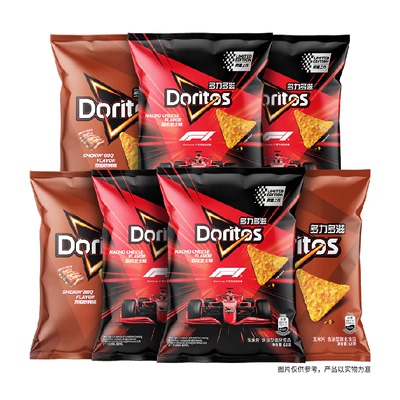 多力多滋混合口味玉米片68g×7包