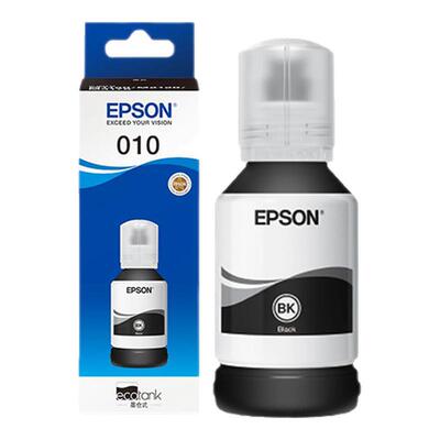 爱普生010原装墨水 M1129 M2129 M1128 M2128 M3178墨打印机连供填充墨汁爱普森颜料大容量防水速干墨水