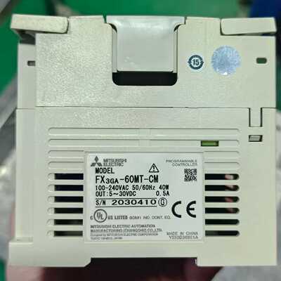 下单前咨询三菱PLC FX3GA-60MT-CM