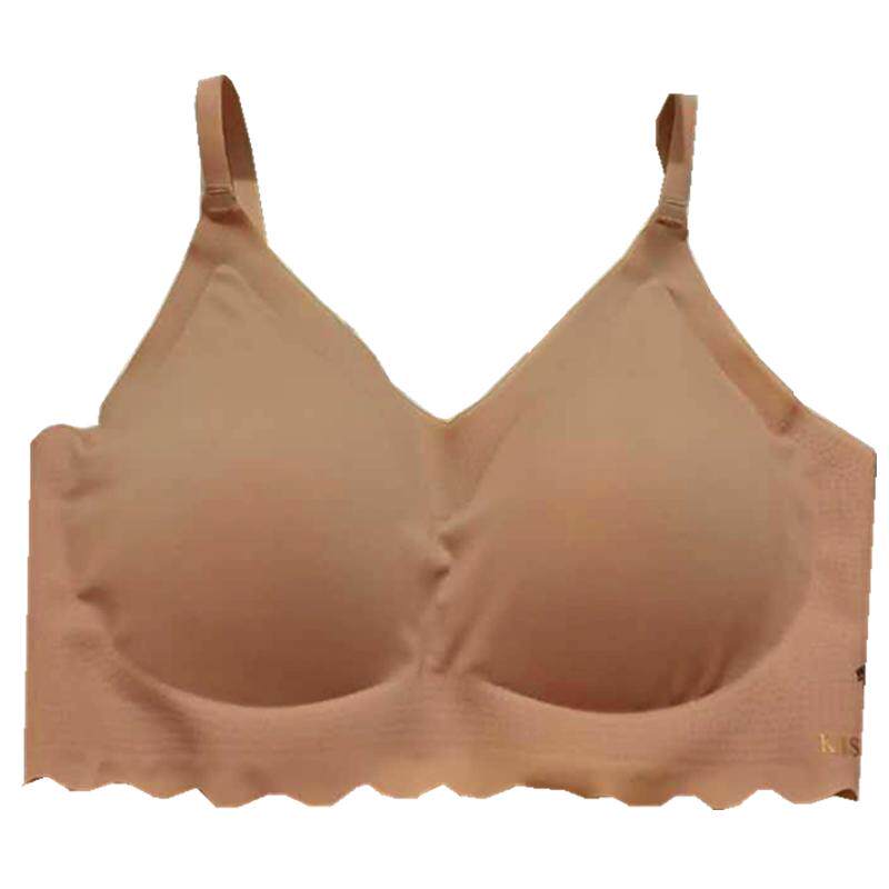 正品kissy内衣旗舰店官方如铂金款氧无痕无钢圈吻聚拢文胸套装心