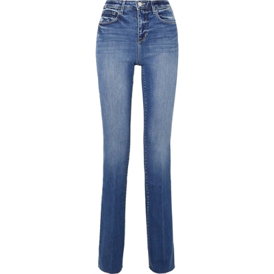 L’AGENCE女士高腰直筒裤简约百搭长裤牛仔裤