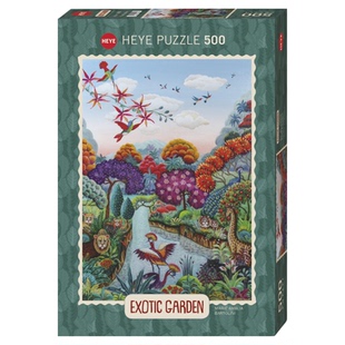 【植物乐园】HEYE德国进口成人益智拼图29956礼物女500片减压玩具