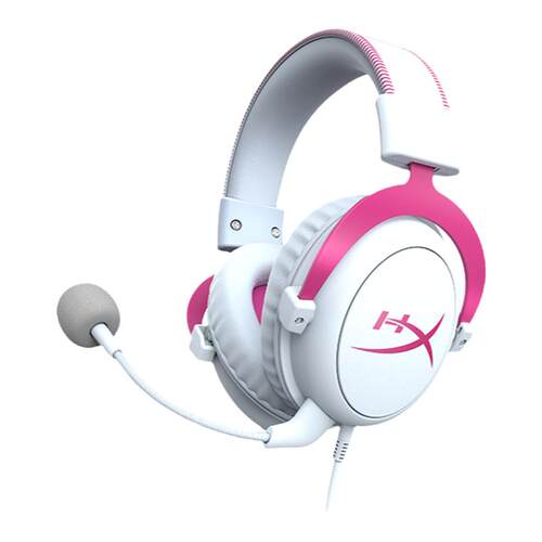 HyperX极度未知Cloud3飓风3S无线白耳机头戴电竞游戏耳麦粉飓风2