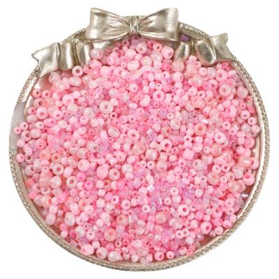 醉美diy30g混款玻璃米珠管珠材料