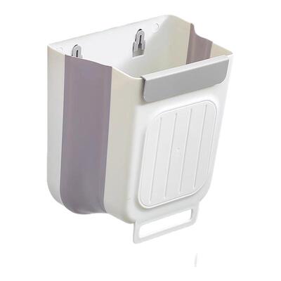 厨房垃圾桶壁挂式可折叠家用
