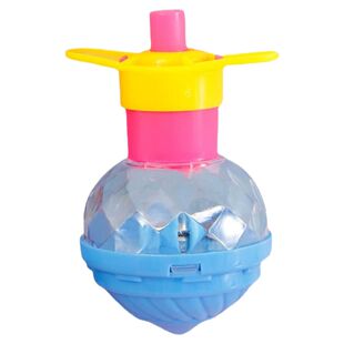 儿童弹射玩具夜市摆地摊闪光旋转小陀螺义乌发光热卖小商品送男孩