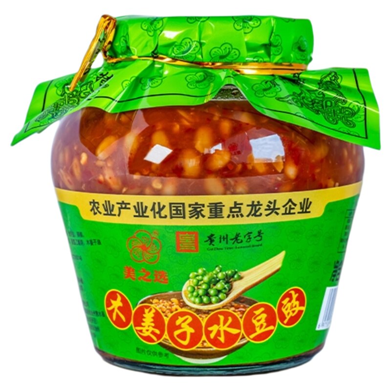 贵州特产木姜子味水豆鼓610g瓶装