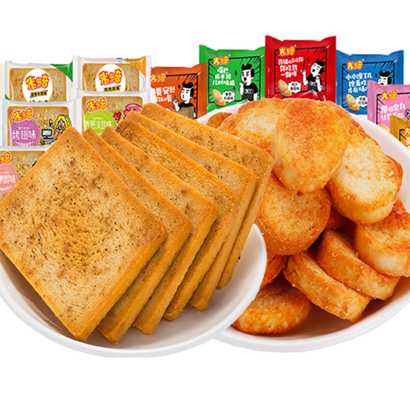 米多奇馍片小馒头早餐饼干大礼包
