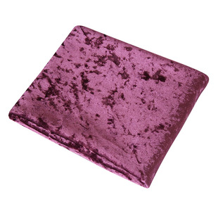 高档加厚冰花绒布床头软包背景布料纯色沙发套欧式diy沙发垫面料