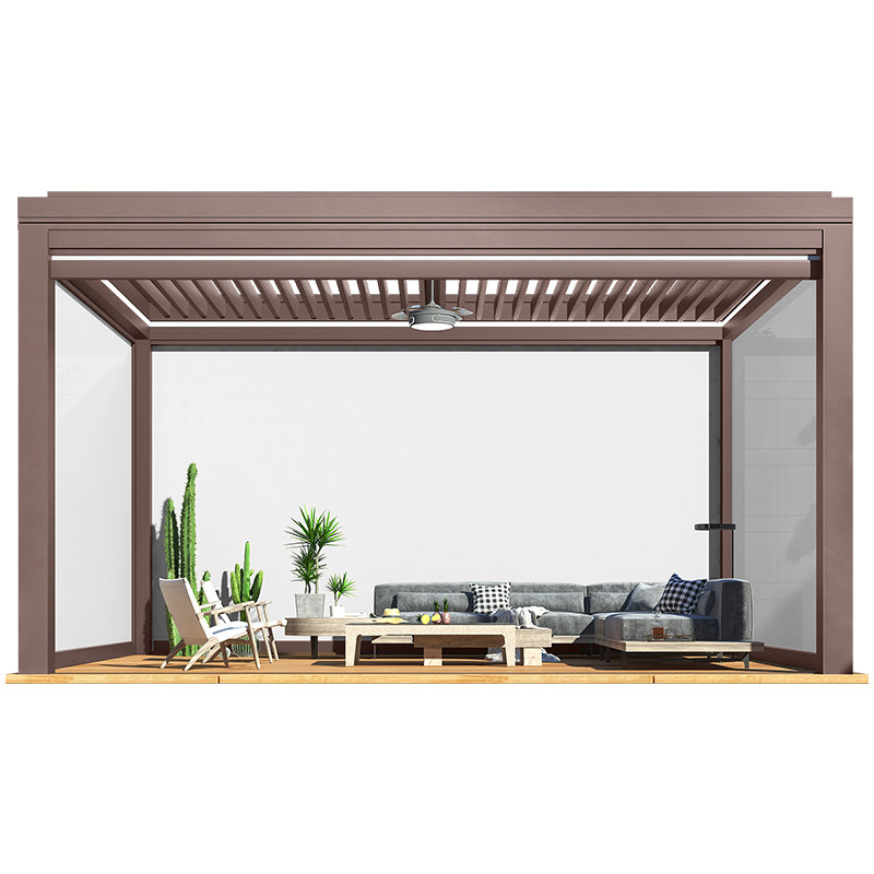 大型工厂内设展厅现代凉亭