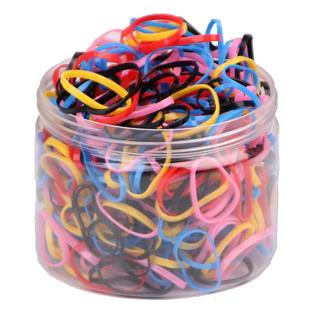 橡皮筋扎头发绳黑色头绳新款绑头发女发圈儿童高弹力耐用女童头饰