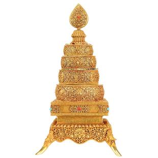 欧斯特 方底曼扎盘修盘 西藏藏族曼茶罗曼达盘修盘 家居装饰摆件