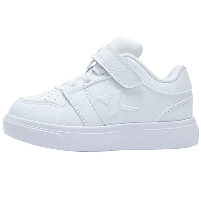 特步童鞋女童小白鞋幼儿园宝宝鞋子春季儿童运动鞋婴幼童男童板鞋