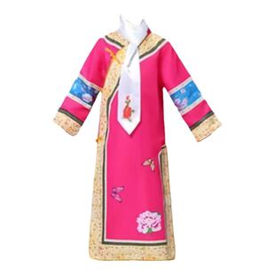 六一儿童有一个姑娘演出服幼儿园还珠满族古装女童格格服中国风