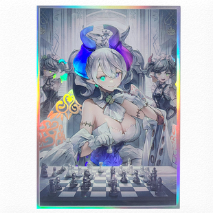 游戏王卡套 白银之城的拉比林斯 召使 卡牌保护套官套尺寸63*90mm