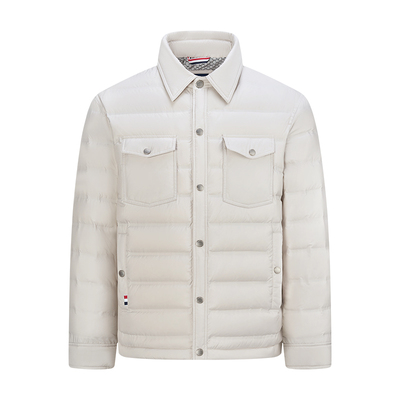 Navigare翻领薄款鹅绒羽绒服