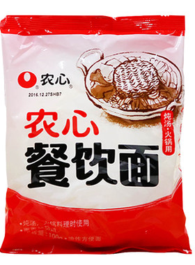 整箱韩式商用农心餐饮火锅面面饼