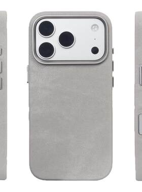 Urban Case法兰绒皮革电容Ai按键磁吸适用于iPhone17promax手机壳苹果16pro布料保护套防手汗防油防指纹耐脏