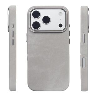 Urban Case法兰绒皮革电容Ai按键磁吸适用于iPhone17promax手机壳苹果16pro布料保护套防手汗防油防指纹耐脏