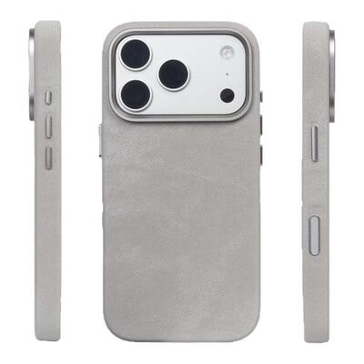 Urban Case法兰绒皮革电容Ai按键磁吸适用于iPhone17promax手机壳苹果16pro布料保护套防手汗防油防指纹耐脏