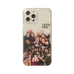 benefit无耻之徒中指鄙视17pro16适用于iphone15promax苹果15PRO手机壳13新款14套12创意11透明xsmax硅胶xr防