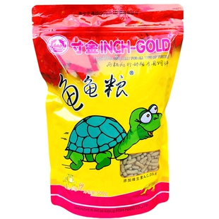中大龟粮乌龟饲料寸金龟粮500克乌龟粮食巴西龟草龟鳄龟饲料龟食