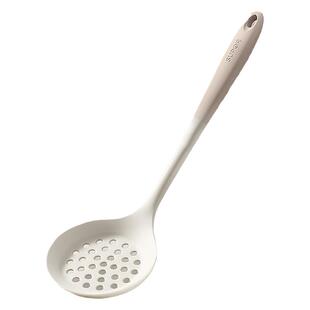 苏泊尔硅胶漏勺家用耐高温厨房漏网过滤网大捞勺笊篱漏油神器厨具