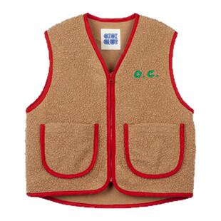 3件5折 立陶宛OXOX CLUB FW24儿童灯芯绒外套马甲长裤