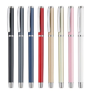 高档金属笔定制笔印logo刻字办公中性笔广告签字水笔私人免费定制