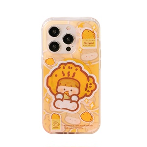 肉肉酱原创磁吸手机壳适用于iPhone15Promax苹果14保护套华为mate60双层imd防摔硬壳可爱国风款【水墨江南】