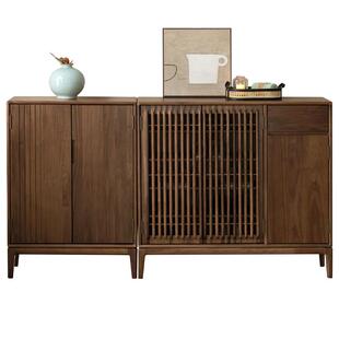 方迪大容量鞋柜家用入户玄关柜简易多层新中式实木透气收纳储物柜