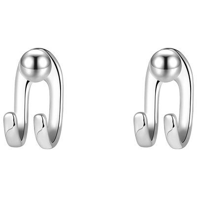 LNIEER999纯银男耳环养耳洞