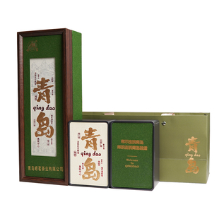 崂茗2026新茶崂山绿茶礼盒装浓香大田扁茶青岛特产茶叶150g送礼