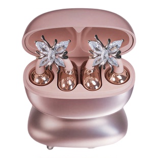 2025新款智能Ai蝴蝶星环耳夹式蓝牙耳机运动降噪沉浸音质超长待机