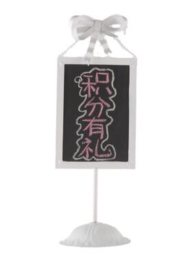 铁艺小黑板咖啡馆摆件乡村