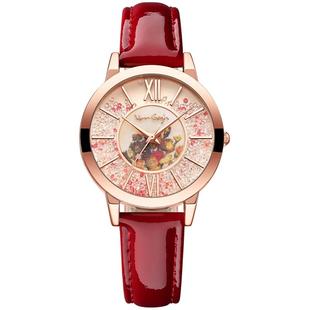 VANGOGH臻彩天使之泪女士艺术腕表时尚小众轻奢石英手表生日礼物