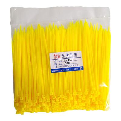 彩色强力大号捆绑4*150尼龙扎带